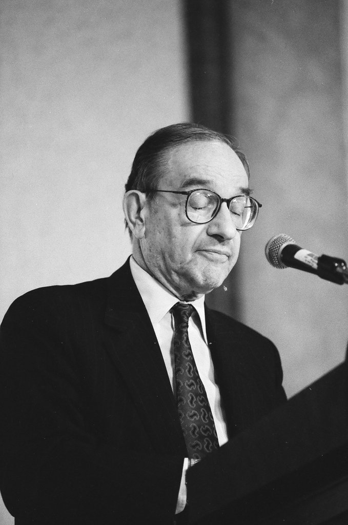 Federal Reserve Board Chairman Alan Greenspan - Robert A. Davis for Chicago Sun-Times