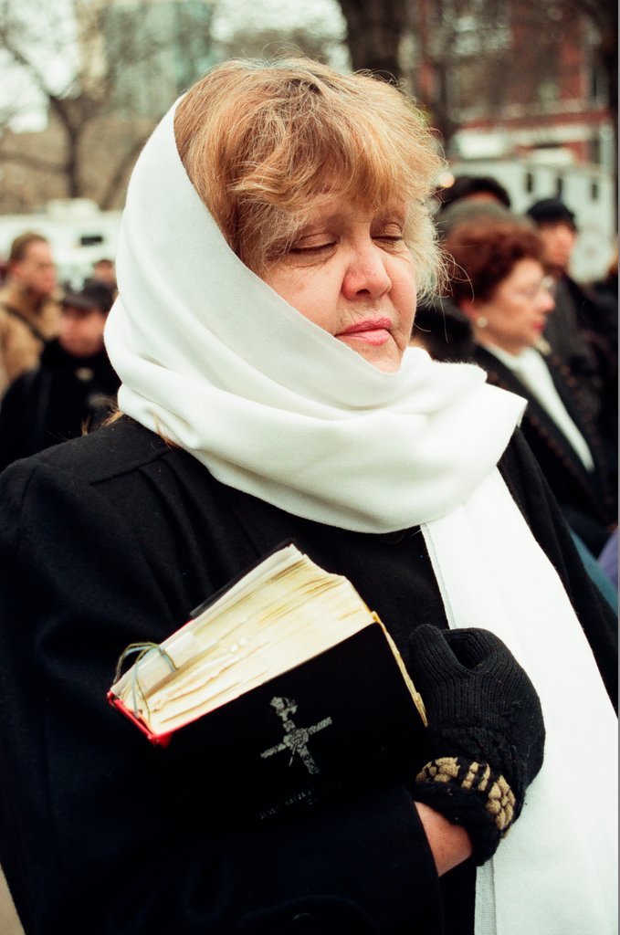 Funeral mass and procession for Cardinal Joseph Louis Bernardin - Al Podgorski for Chicago Sun-Times