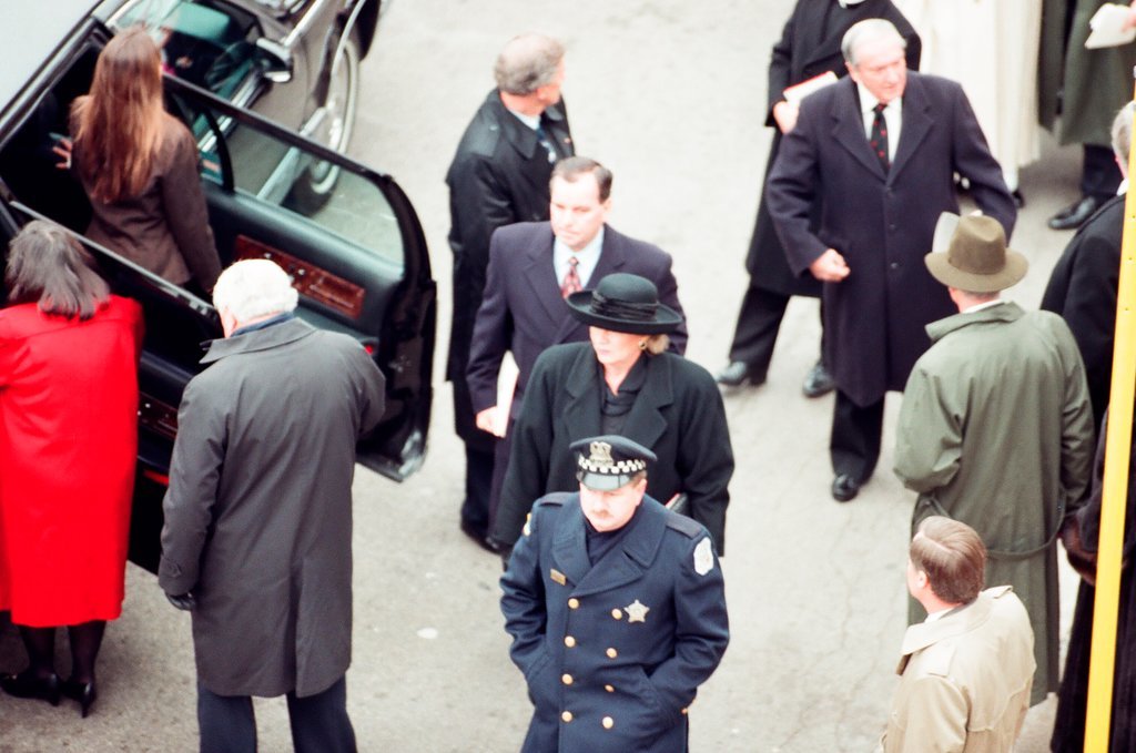 Funeral mass and procession for Cardinal Joseph Louis Bernardin - Al Podgorski for Chicago Sun-Times