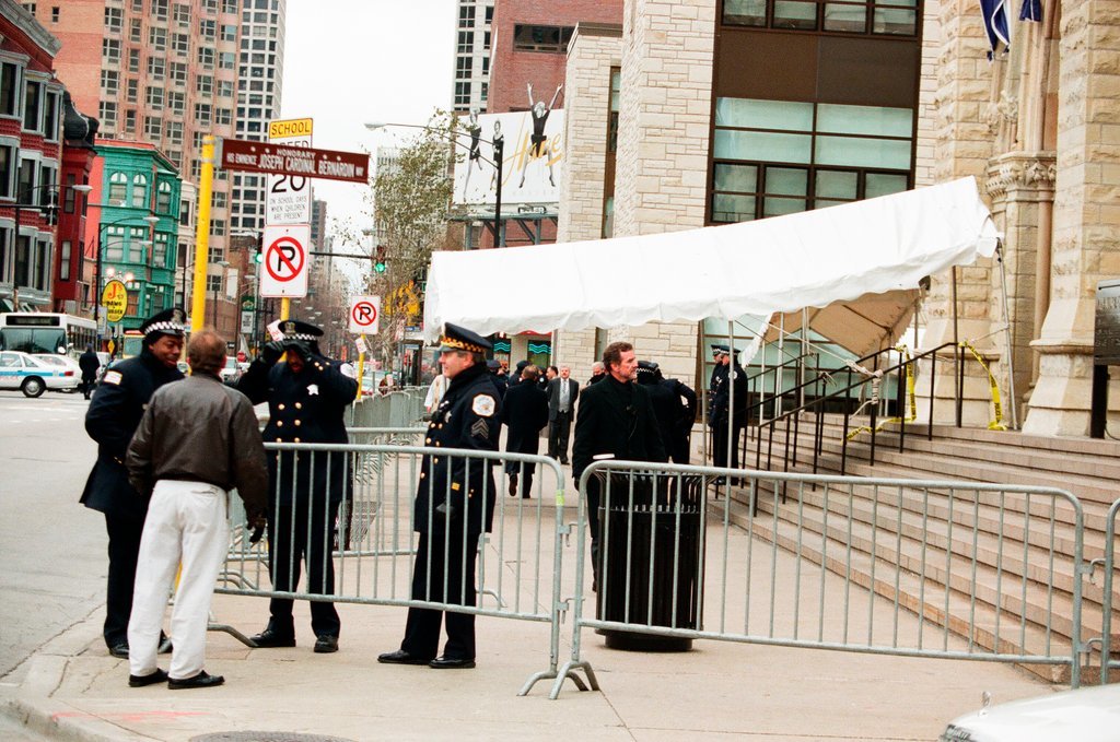 Funeral mass and procession for Cardinal Joseph Louis Bernardin - Al Podgorski for Chicago Sun-Times