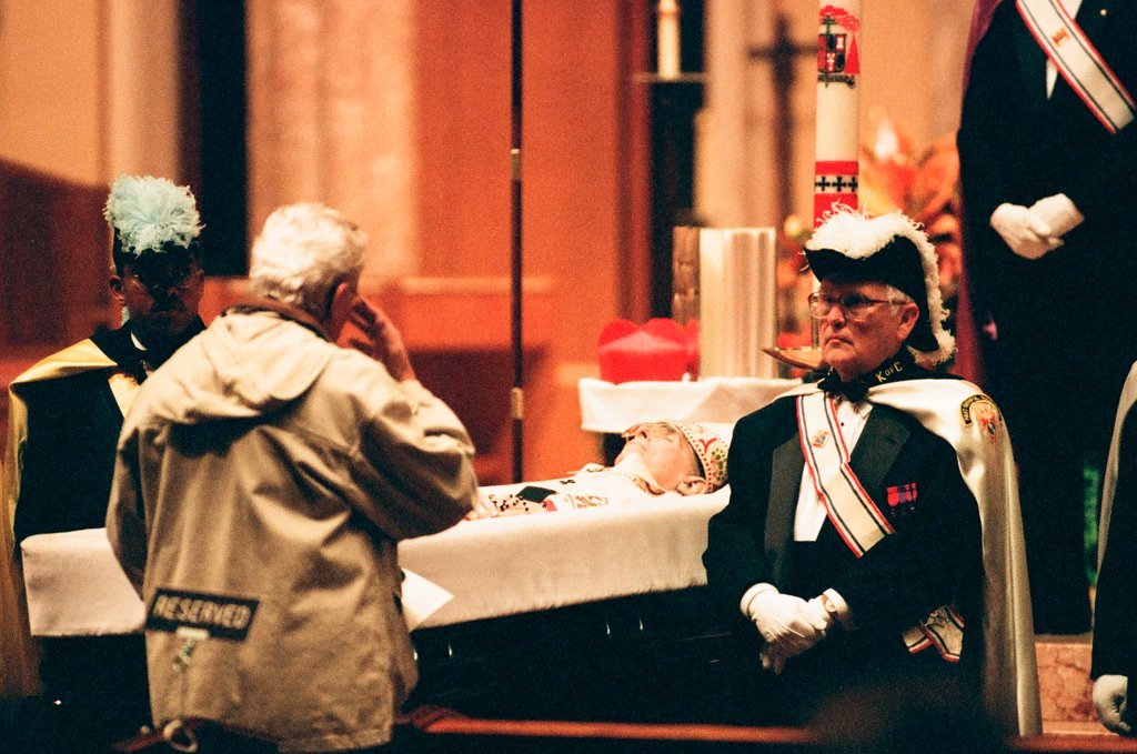 Funeral mass and procession for Cardinal Joseph Louis Bernardin - Al Podgorski for Chicago Sun-Times
