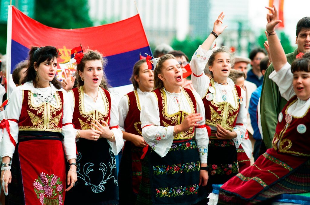 Serbian Unity Parade - Jon Sall for Chicago Sun-Times
