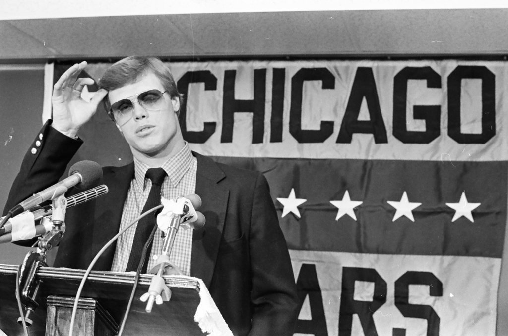 Jim McMahon is the first round draft pick for the Chicago Bears - Chicago Sun-Times