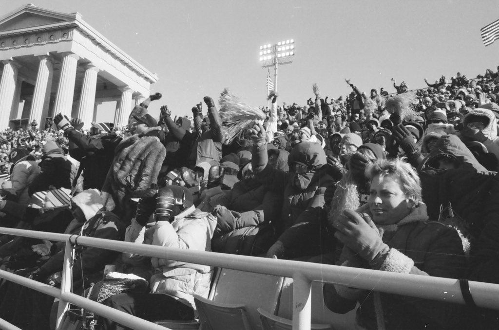 Chicago Bears fans at playoff game at Soldier Field - Chicago Sun-Times