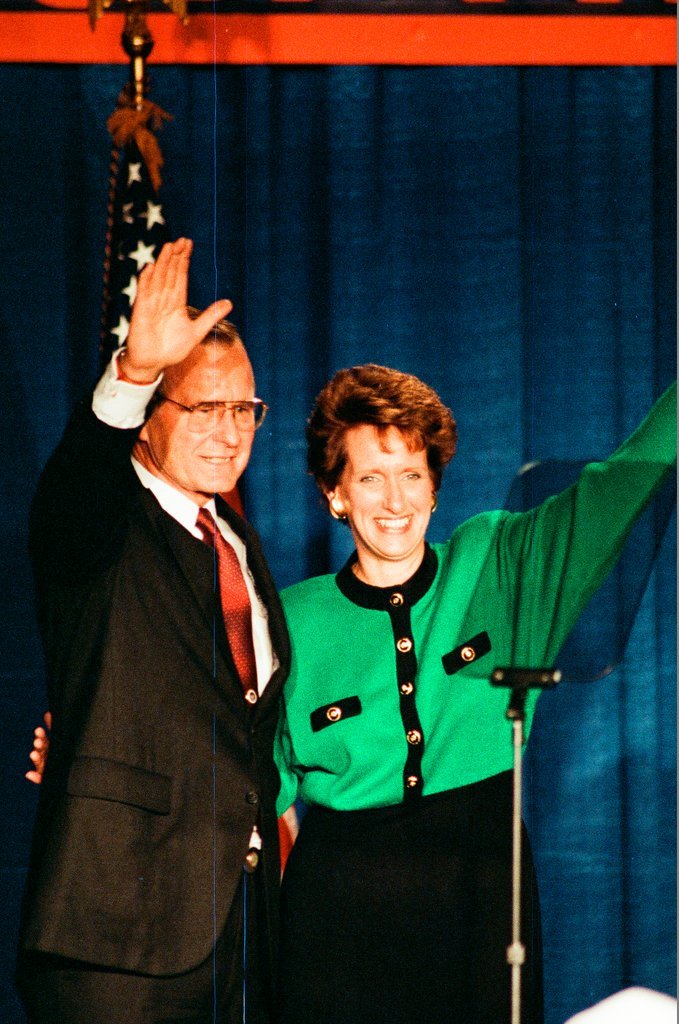 President Bush at Lynn Martin rally - Chicago Sun-Times