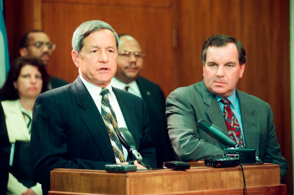 Mayor Daley addresses Bulls celebration - Chicago Sun-Times