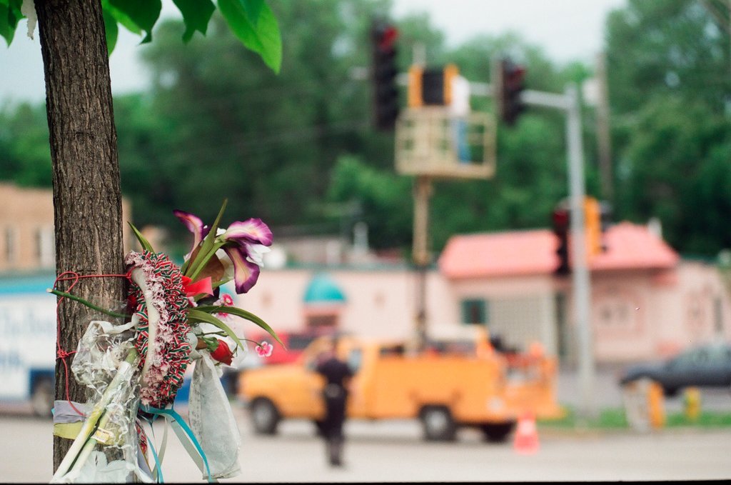 New traffic lights at train tracks - Ellen Domke for Chicago Sun-Times