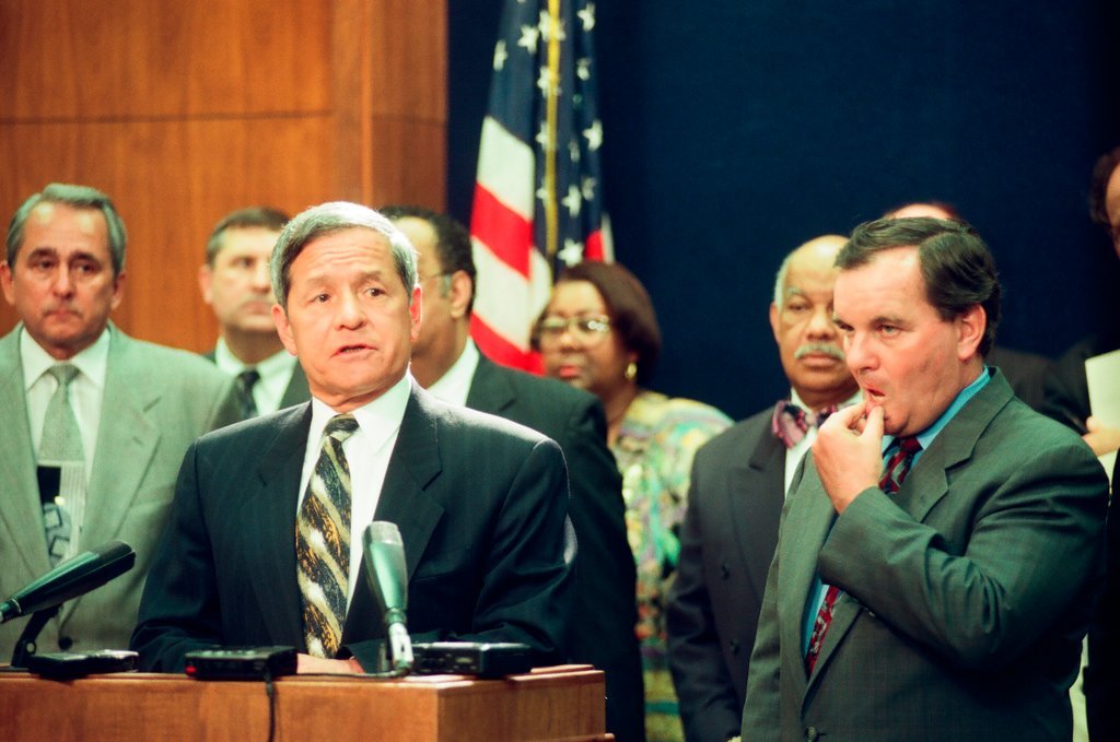 Mayor Daley addresses Bulls celebration - Chicago Sun-Times