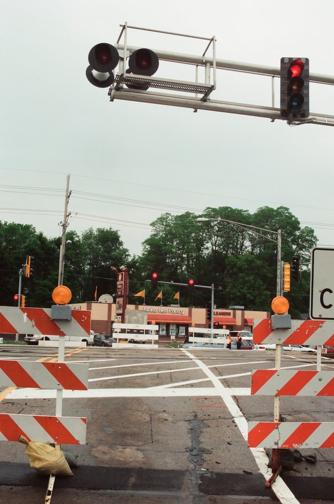 New traffic lights at train tracks - Ellen Domke for Chicago Sun-Times