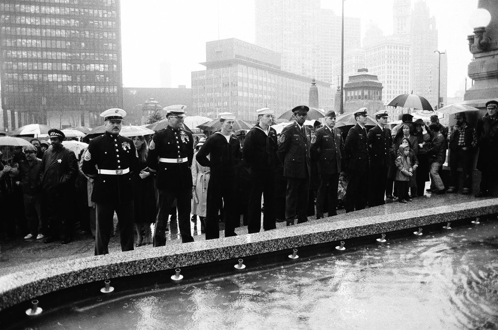 Mayor Byrne opens Vietnam Memorial - Chicago Sun-Times