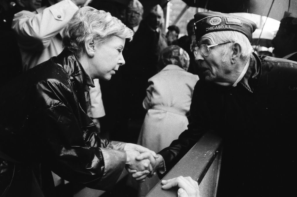 Mayor Byrne opens Vietnam Memorial - Chicago Sun-Times