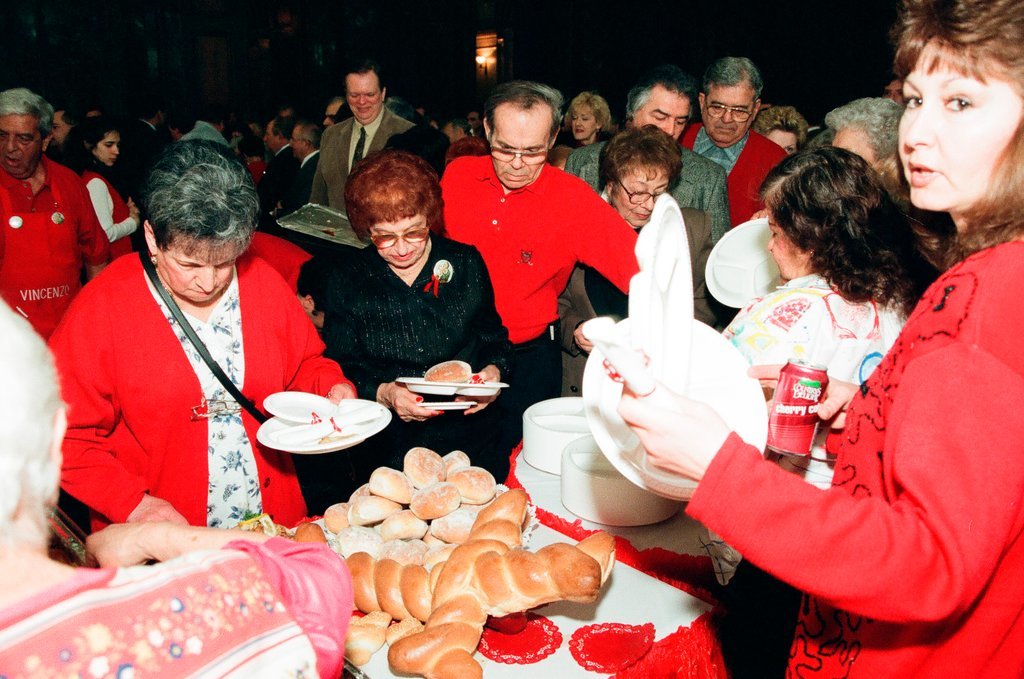 St. Joseph's Day feast - Al Podgorski for Chicago Sun-Times