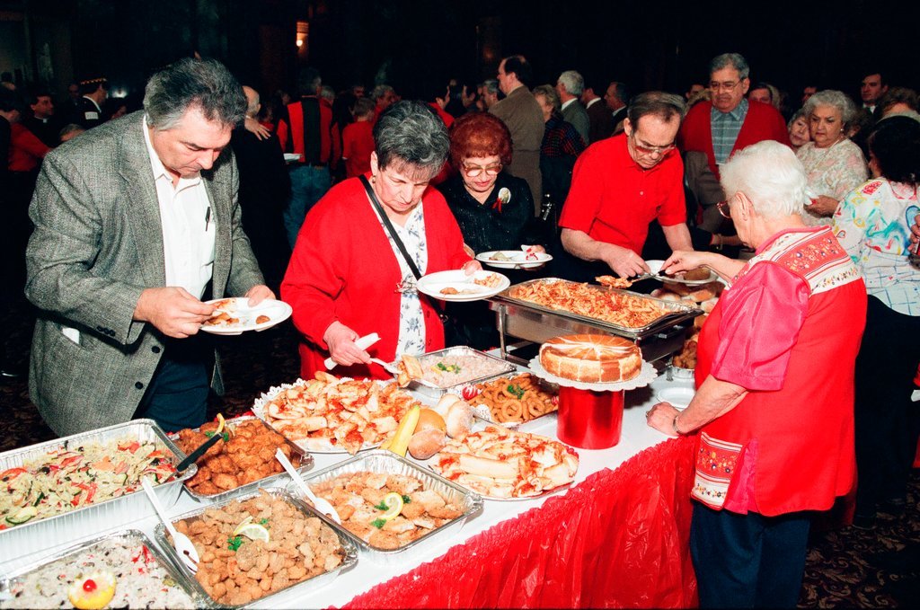 St. Joseph's Day feast - Al Podgorski for Chicago Sun-Times