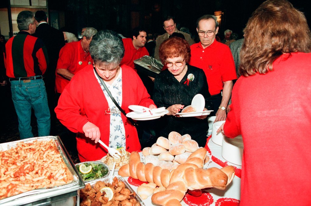 St. Joseph's Day feast - Al Podgorski for Chicago Sun-Times