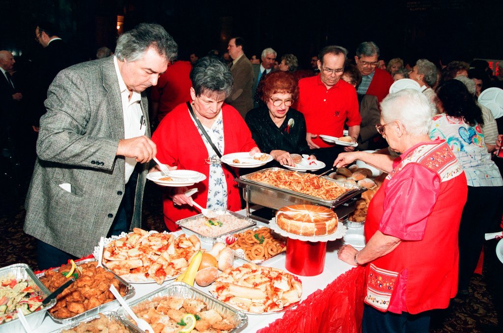 St. Joseph's Day feast - Al Podgorski for Chicago Sun-Times