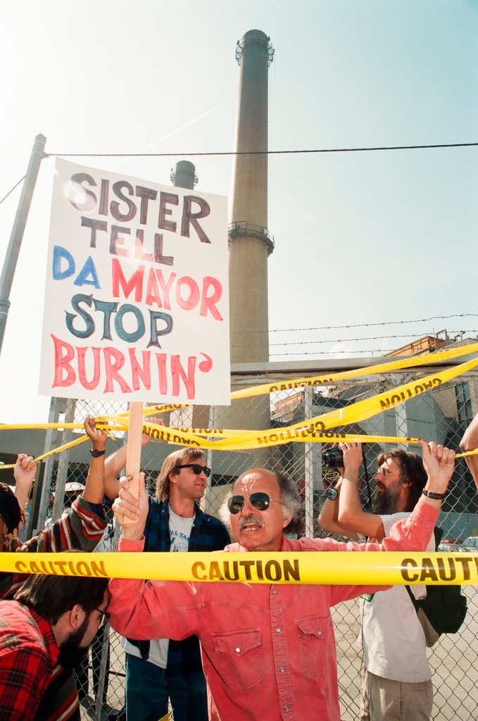 Austin neighborhood protests Northwest Incinerator - Rich Hein for Chicago Sun-Times