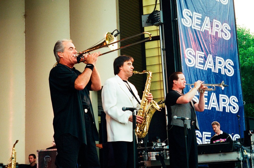 Local student performs with Chicago at Taste of Chicago - Bob (Robert) Black for Chicago Sun-Times