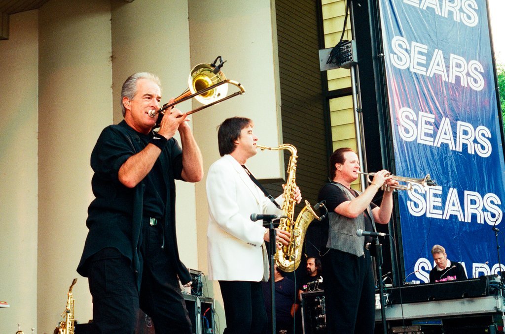 Local student performs with Chicago at Taste of Chicago - Bob (Robert) Black for Chicago Sun-Times