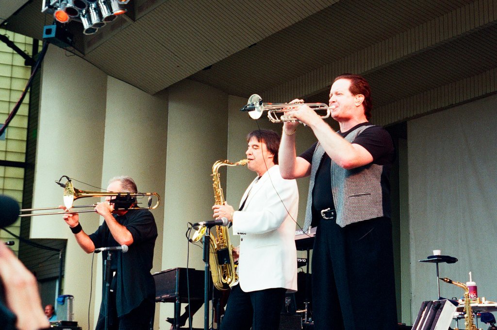 Local student performs with Chicago at Taste of Chicago - Bob (Robert) Black for Chicago Sun-Times