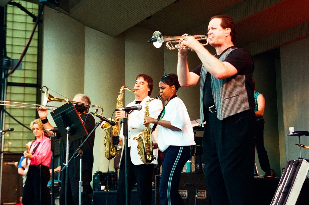 Local student performs with Chicago at Taste of Chicago - Bob (Robert) Black for Chicago Sun-Times