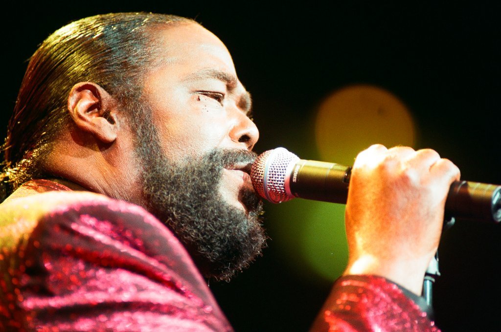 Barry White and Earth, Wind & Fire at United Center - Brian Jackson for Chicago Sun-Times