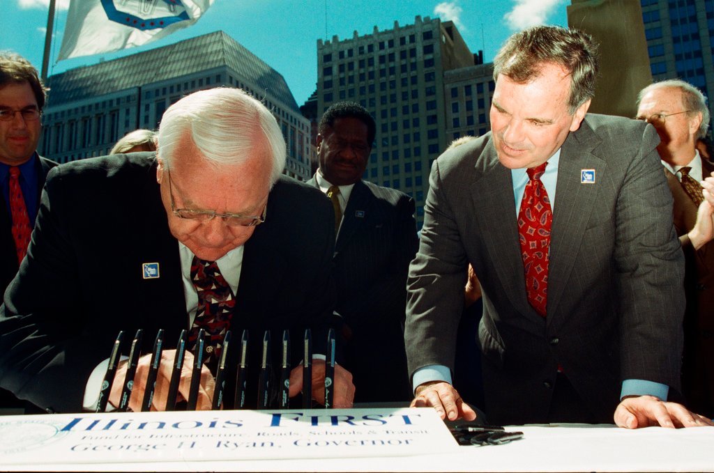 Governor Ryan signs Illinois FIRST law - Chicago Sun-Times