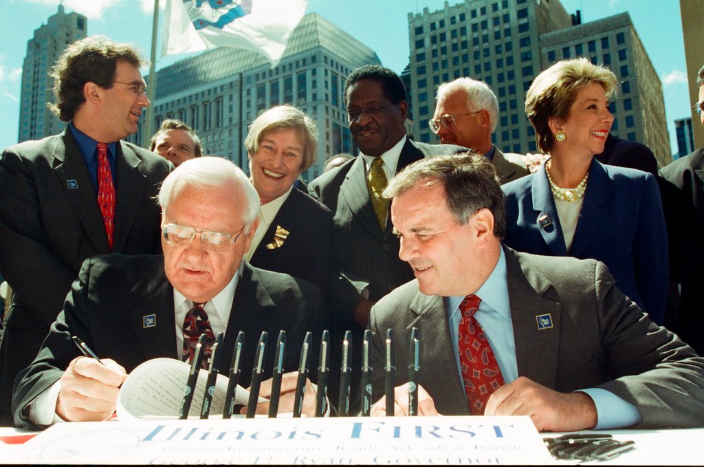 Governor Ryan signs Illinois FIRST law - Chicago Sun-Times
