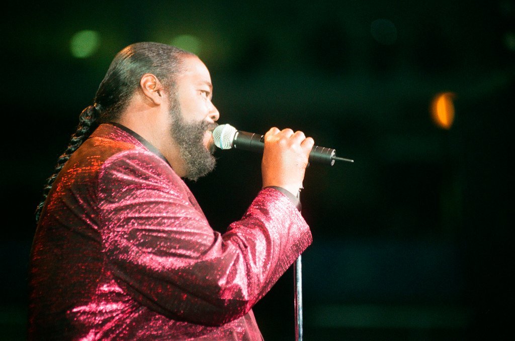Barry White and Earth, Wind & Fire at United Center - Brian Jackson for Chicago Sun-Times