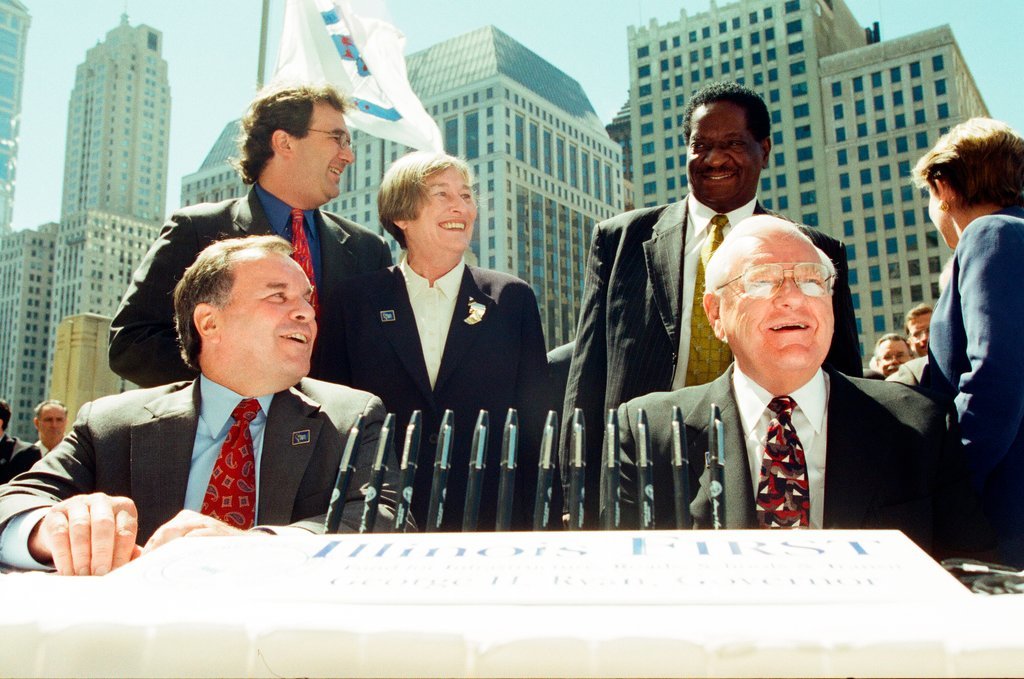 Governor Ryan signs Illinois FIRST law - Chicago Sun-Times