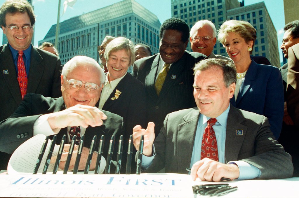 Governor Ryan signs Illinois FIRST law - Chicago Sun-Times