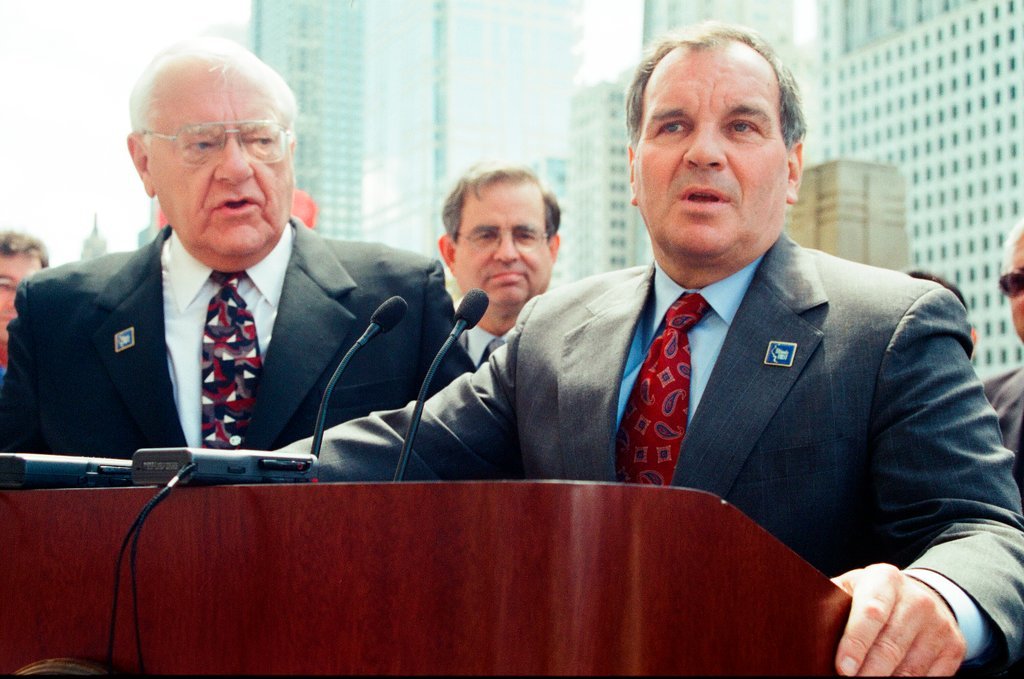 Governor Ryan signs Illinois FIRST law - Chicago Sun-Times