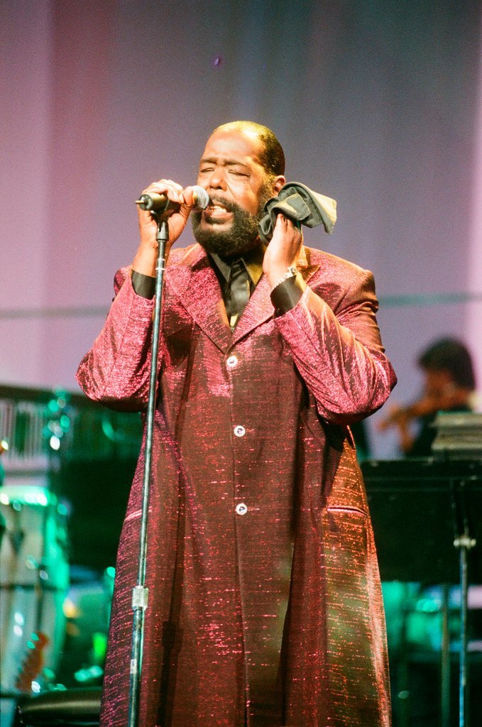 Barry White and Earth, Wind & Fire at United Center - Brian Jackson for Chicago Sun-Times