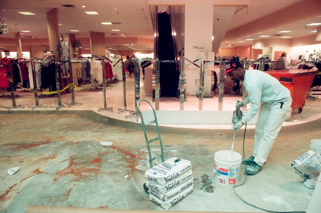Renovation of Water Tower Place Field's - Ellen Domke for Chicago Sun-Times