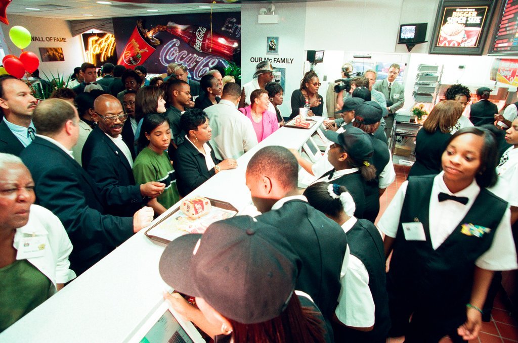 25,000th McDonald's opens - Al Podgorski for Chicago Sun-Times