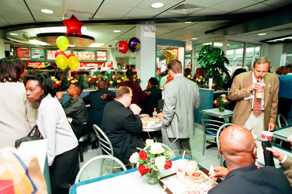 25,000th McDonald's opens - Al Podgorski for Chicago Sun-Times