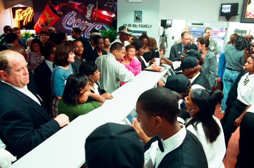 25,000th McDonald's opens - Al Podgorski for Chicago Sun-Times