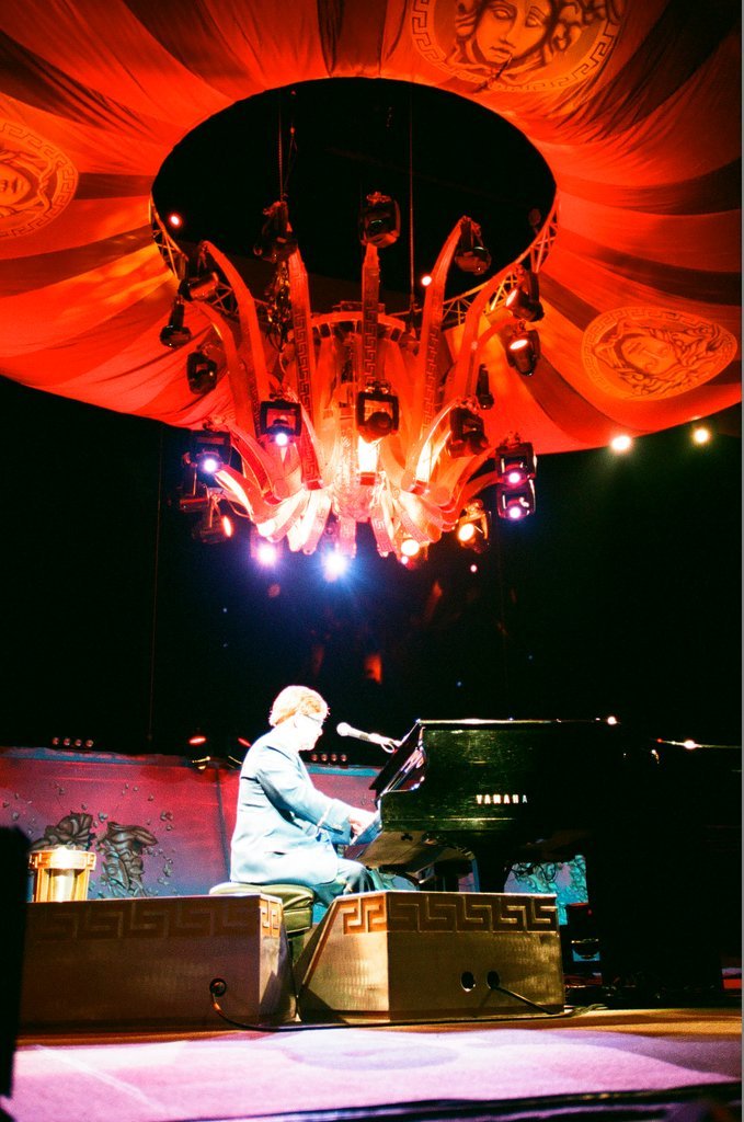 Elton John performs at Arie Crown Theatre - Jon Sall for Chicago Sun-Times