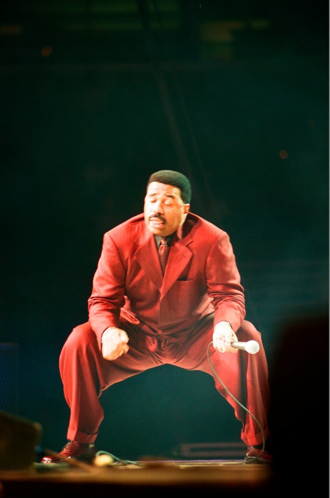 Steve Harvey on Kings of Comedy tour - Tom Cruze for Chicago Sun-Times