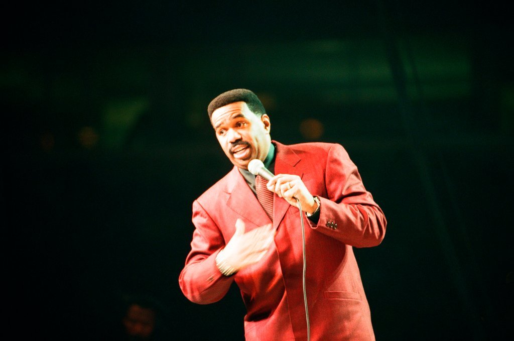 Steve Harvey on Kings of Comedy tour - Tom Cruze for Chicago Sun-Times