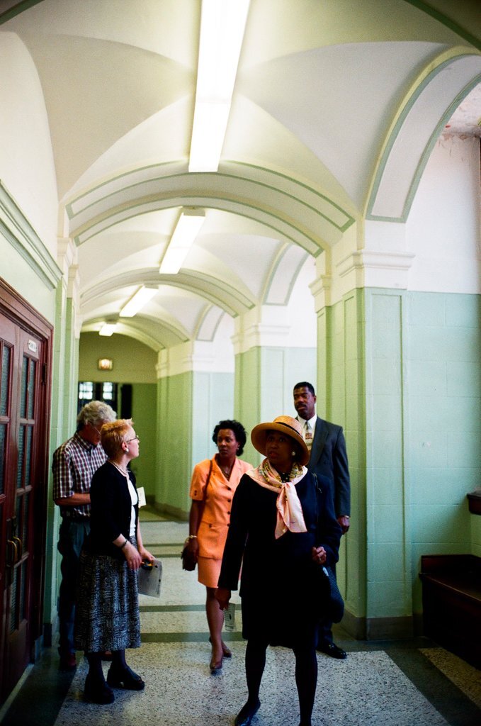 Carol Moseley Braun visits Gale Academy - Brian Jackson for Chicago Sun-Times