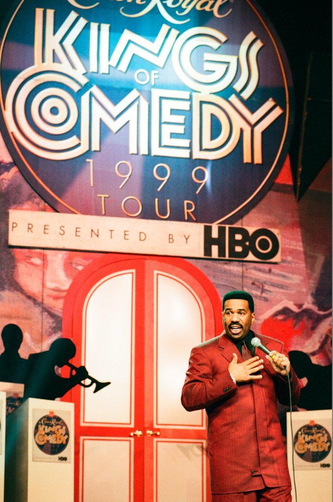 Steve Harvey on Kings of Comedy tour - Tom Cruze for Chicago Sun-Times