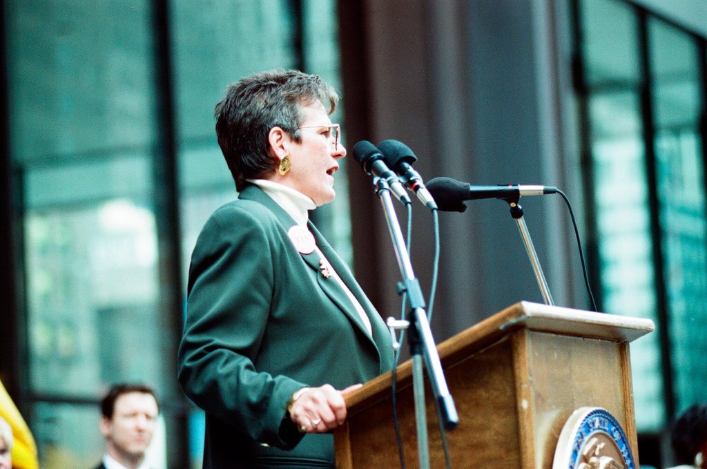 Rally for crime victims' amendment - Nancy Stuenkel for Chicago Sun-Times