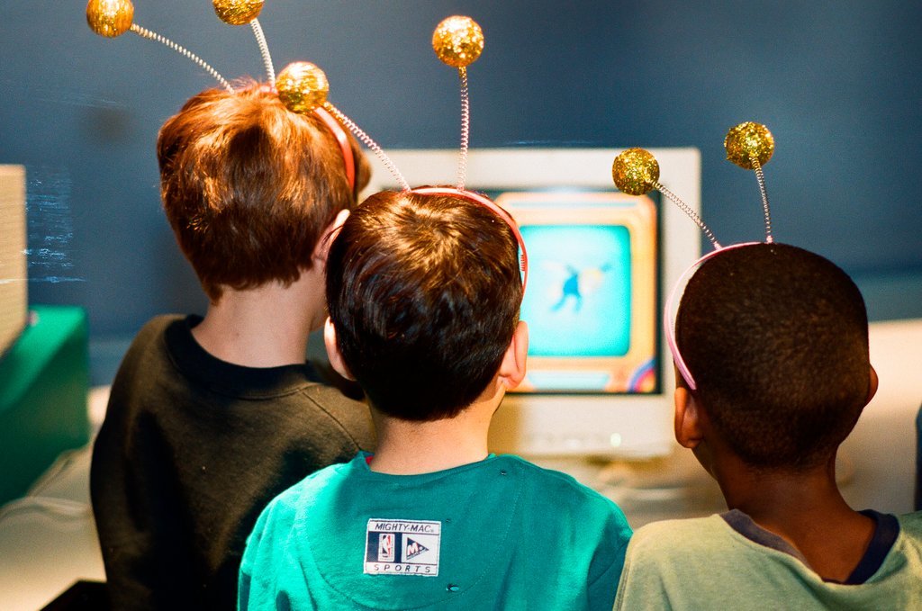Students participate in Magic School Bus experience at Navy Pier Children's Museum - Jean Lachat for Chicago Sun-Times