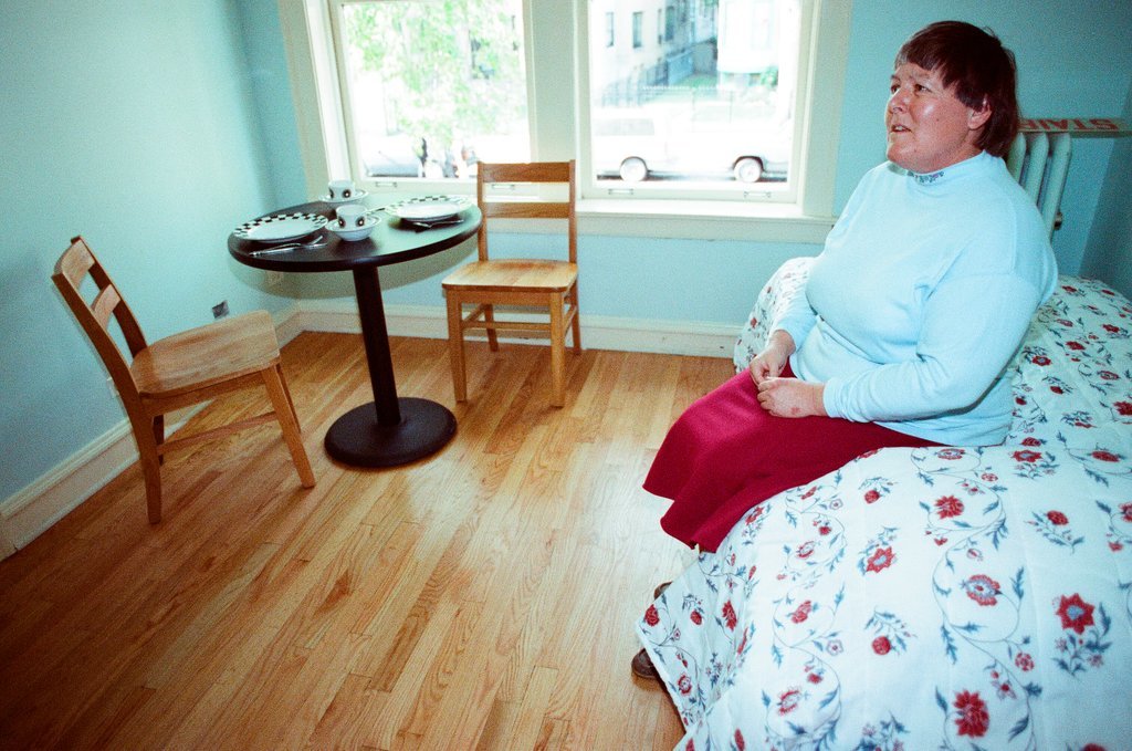 Grand opening of Miriam Apartments, single-occupancy rooms for women - Nancy Stuenkel for Chicago Sun-Times