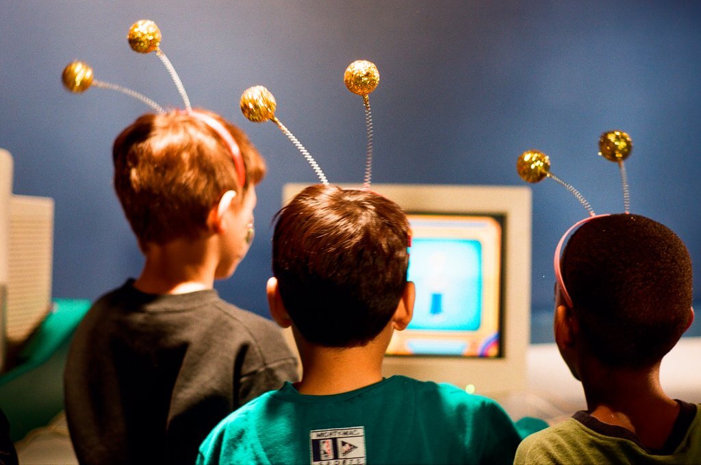 Students participate in Magic School Bus experience at Navy Pier Children's Museum - Jean Lachat for Chicago Sun-Times