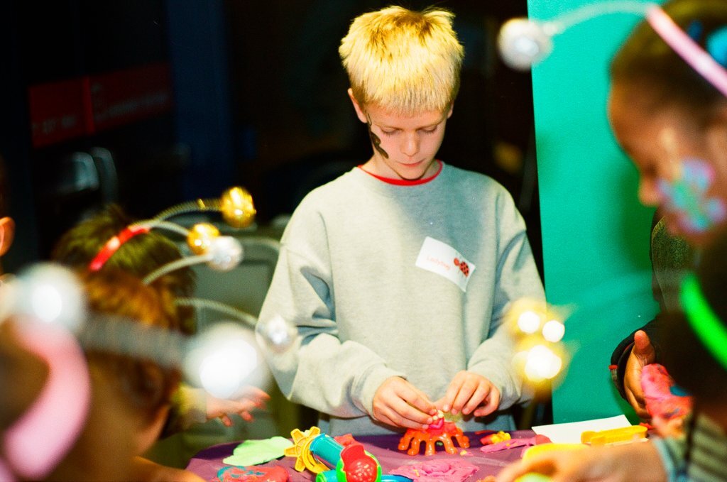 Students participate in Magic School Bus experience at Navy Pier Children's Museum - Jean Lachat for Chicago Sun-Times