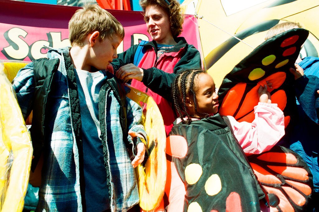 Students participate in Magic School Bus experience at Navy Pier Children's Museum - Jean Lachat for Chicago Sun-Times