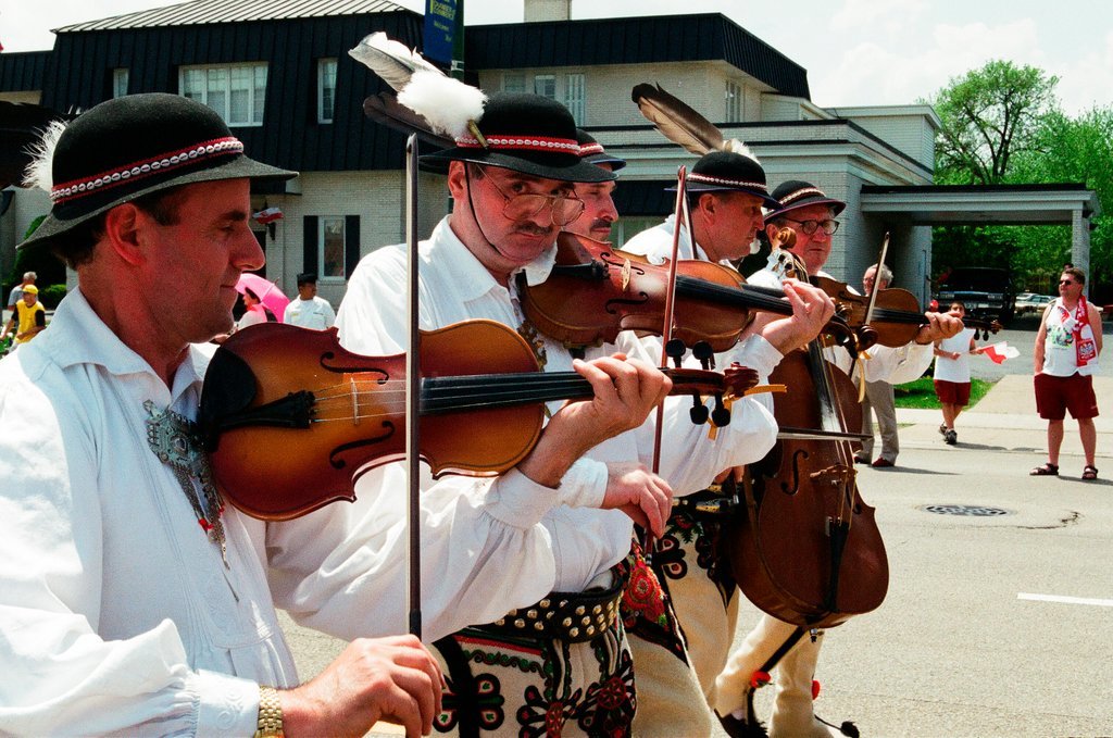 Polish Constitution Day Parade - Bob (Robert) Black for Chicago Sun-Times