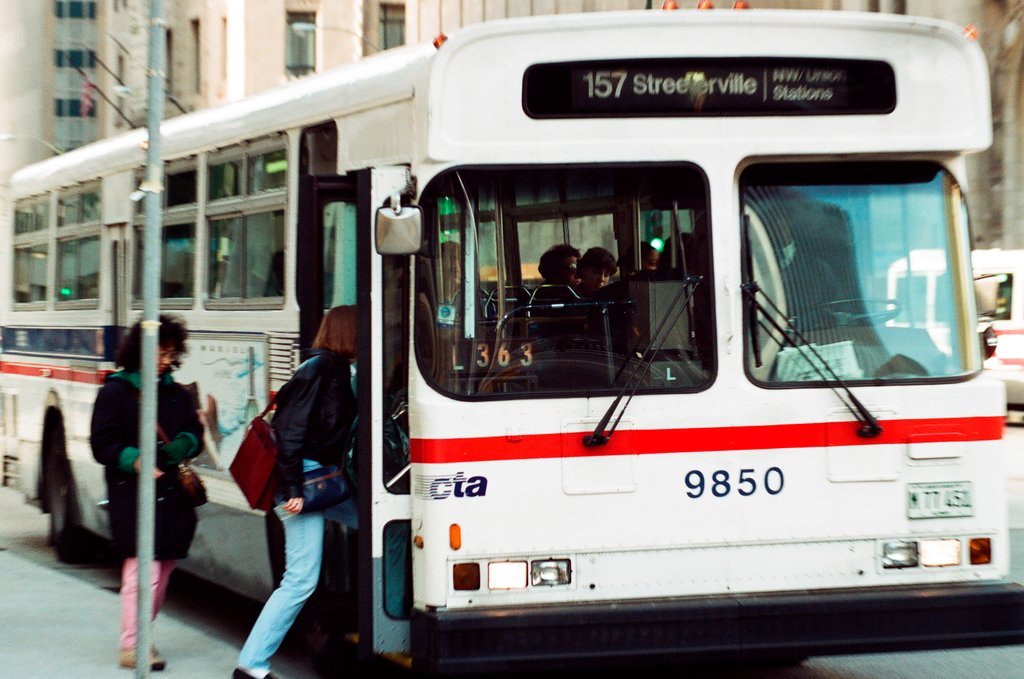 CTA elevated trains and buses in the Loop - Chicago Sun-Times