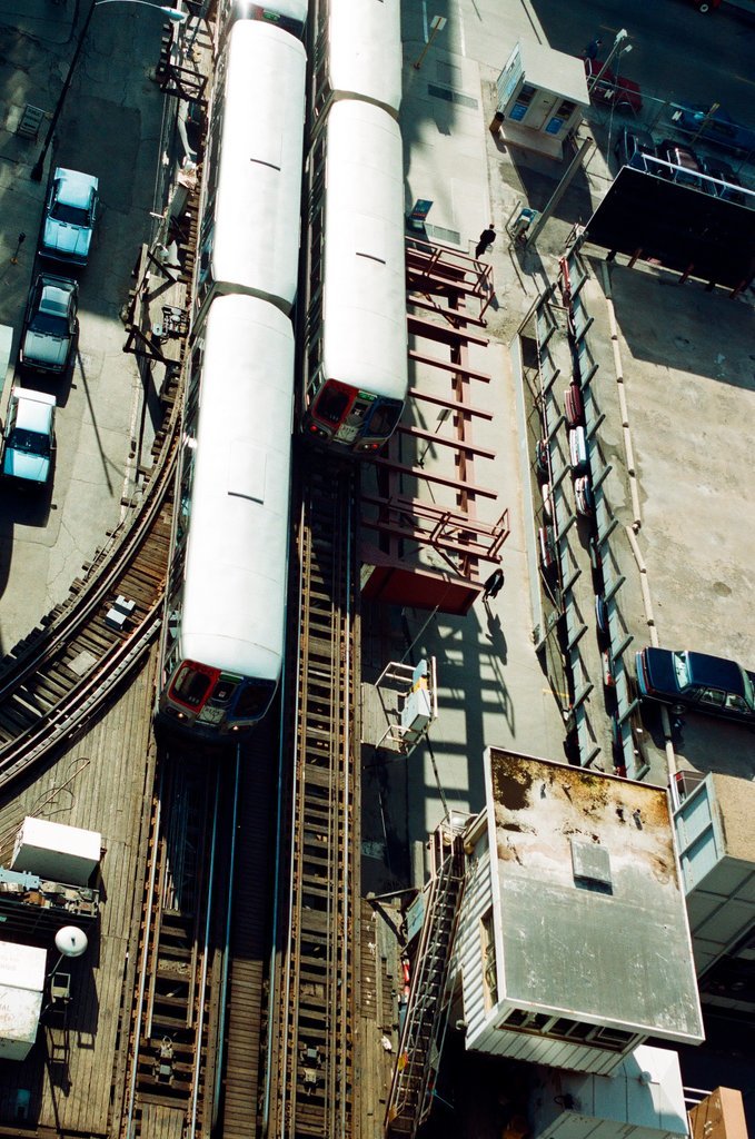 CTA elevated trains and buses in the Loop - Chicago Sun-Times